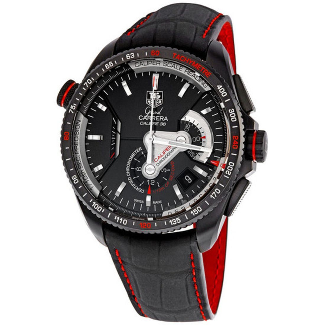 Tag Heuer Grand Carrera Calibre 36 Men's Automatic Watch CAV5185