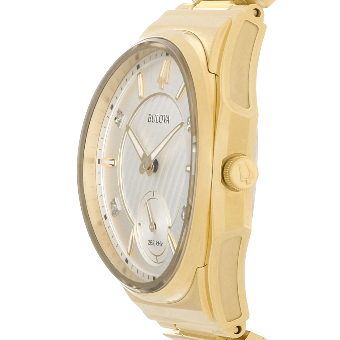 bulova watches gold plated