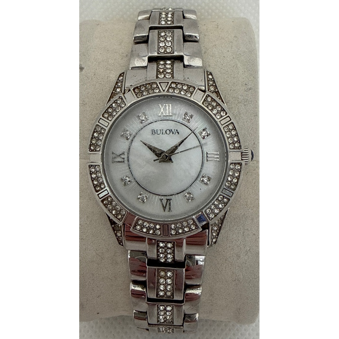 Bulova Women’s Mother of Pearl Dial Quartz Watch 96L311