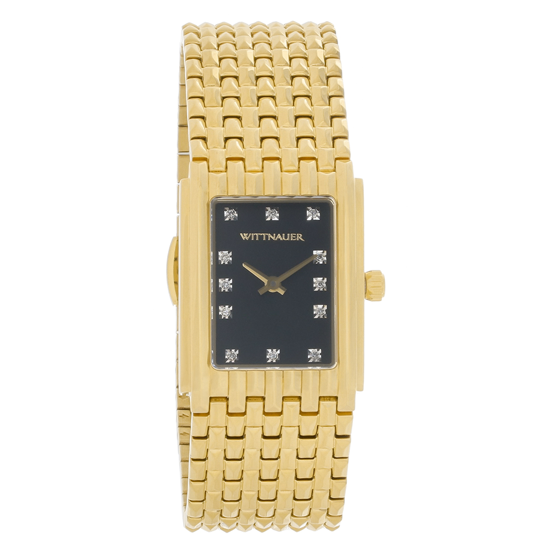 Wittnauer Cosmopolitan Ladies Gold Tone Plated Stainless Steel Watch
