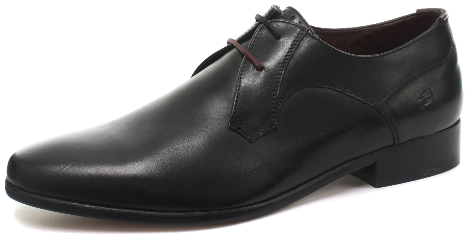 New London Brogues Axton Derby Black Mens Lace Up Shoes ALL SIZES New London Brogues Axton Derby Black Mens Lace Up Shoes ALL SIZES