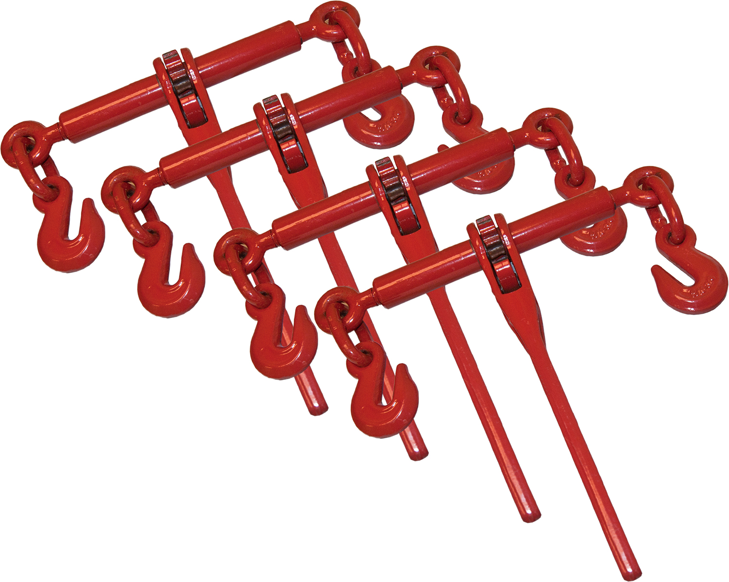 Axle Tie Down Kits G80 5//16 x 10 Axle Chain Pair and Grade 80 Ratchet Binder Working Load Limit 4,500 LBS Breaking Strength 18,000 LBS