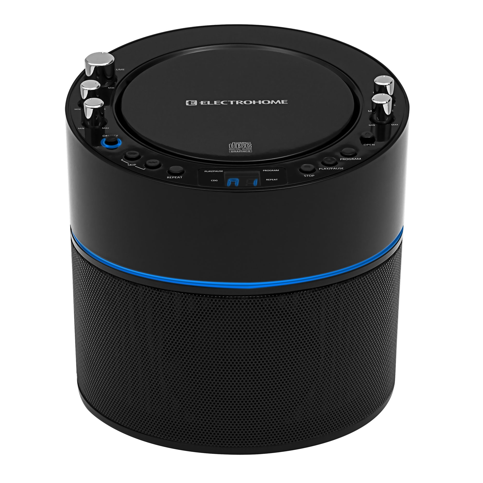 Electrohome EAKAR300 Karaoke CD+G Player 2 Microphones for Duets eBay