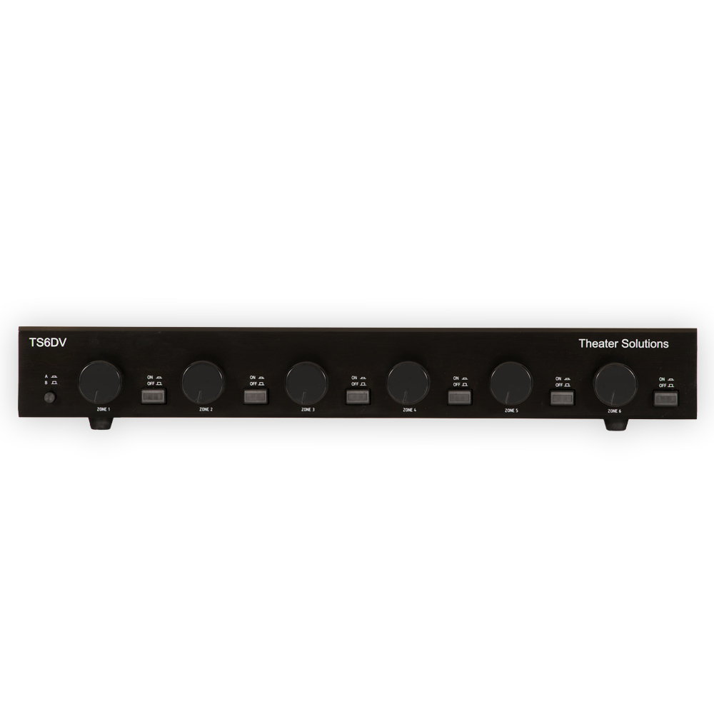 6 zone speaker selector with volume control