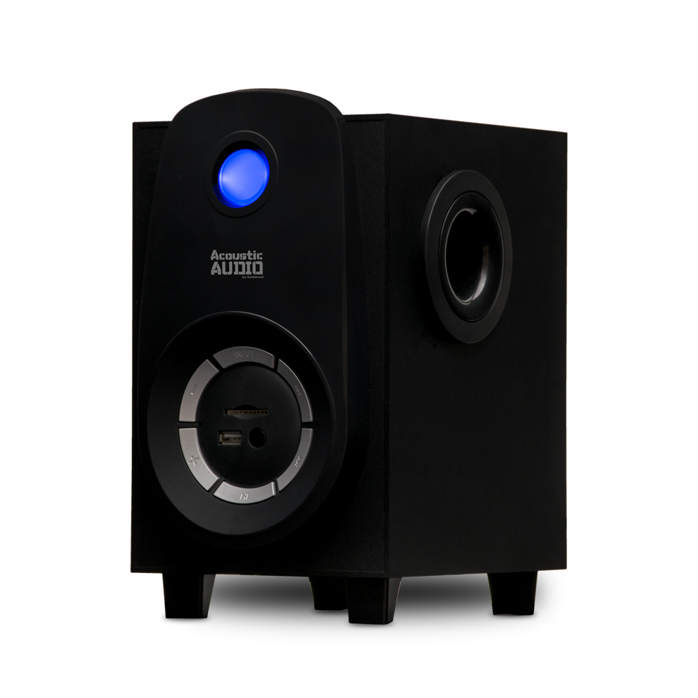 Acoustic Audio Bluetooth 2.1 Speaker System 3 Piece for Multimedia