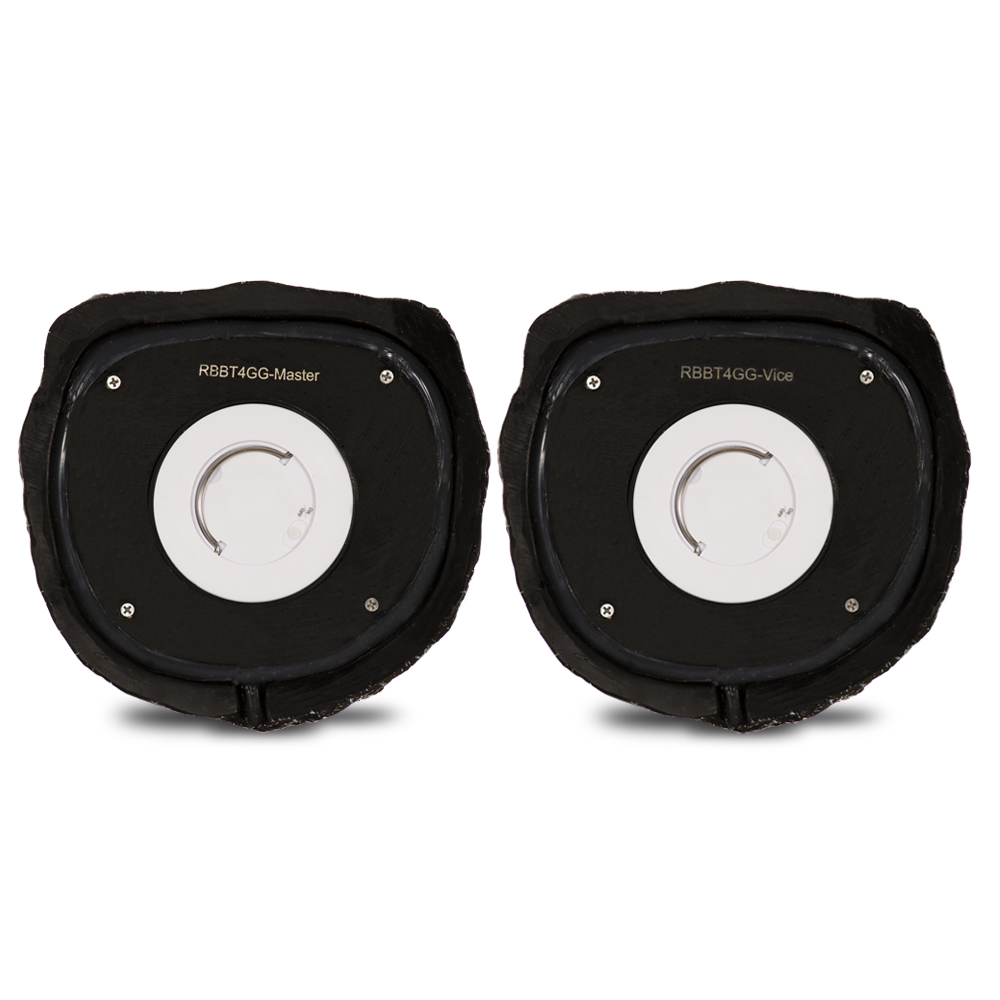 Theater Solutions Wireless 120W Rechargeable Bluetooth Rock Speaker Pair Granite 849155058104 | eBay