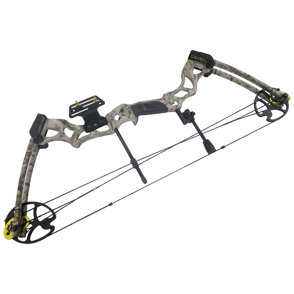 40-70 lb Black / Green / Tree Camouflage Camo Archery Hunting Compound Bow 75 55 - Picture 23 of 25