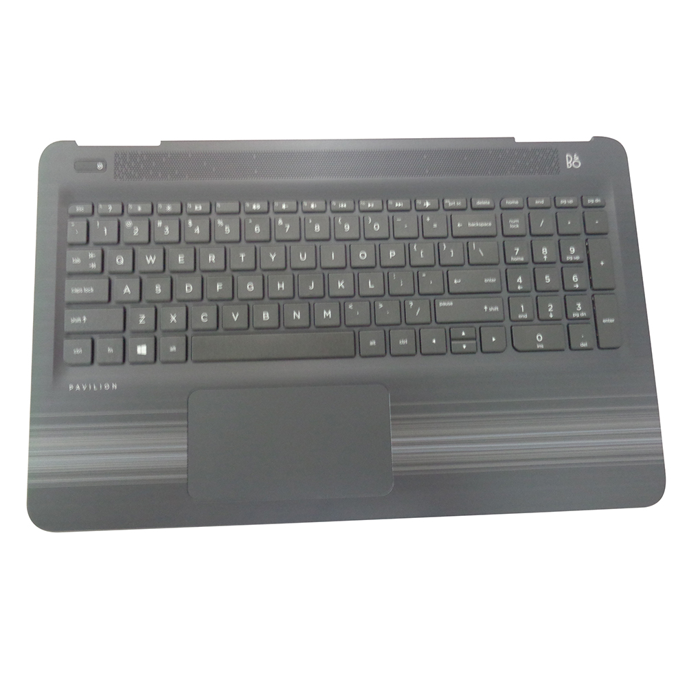 Genuine HP Pavilion 15-AU 15-AW Palmrest Keyboard with Touchpad 856026-001