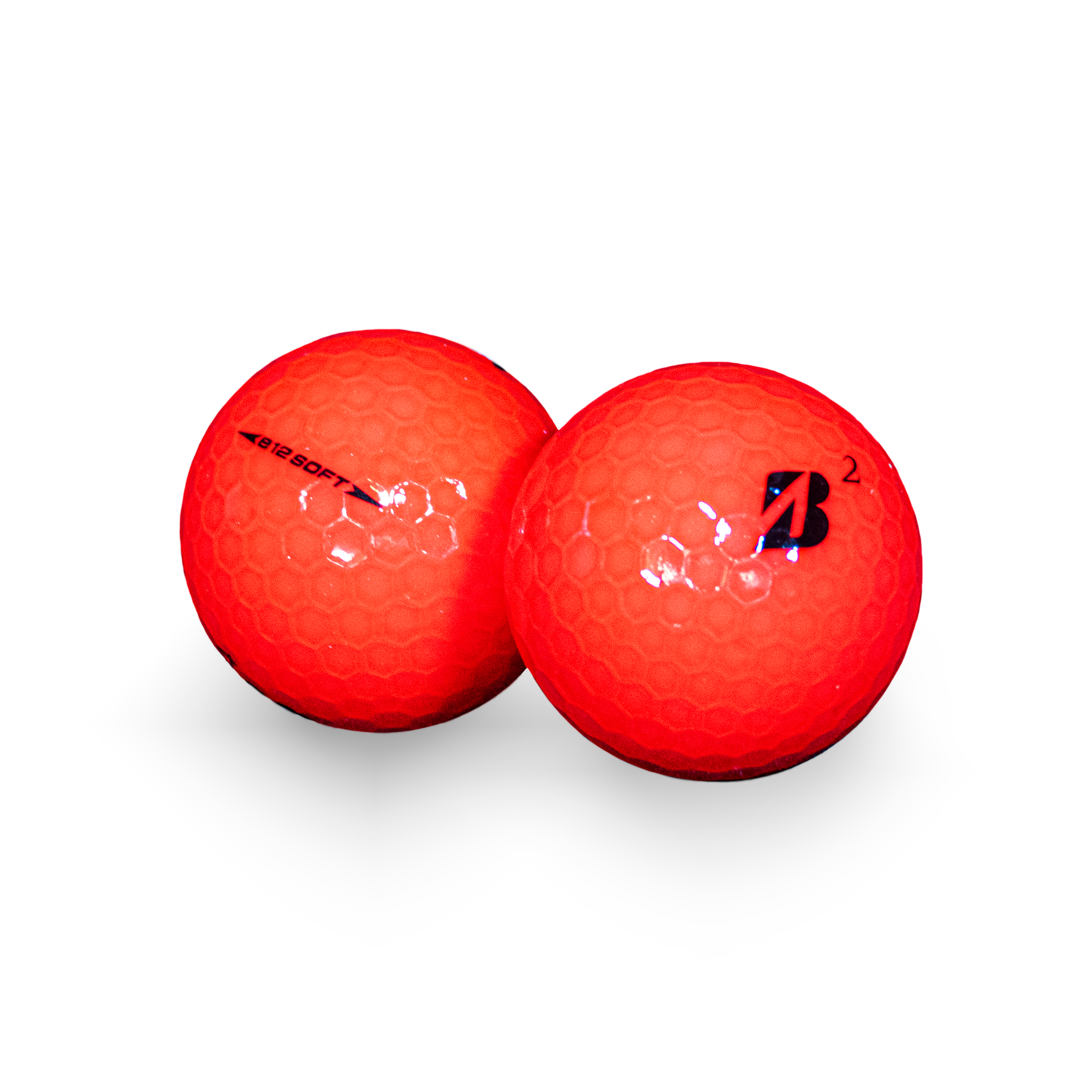 48 Bridgestone E12 Soft Red Used Golf Balls Perfect Mint AAAAA / Free