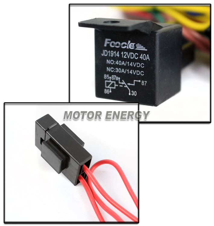 9006 Fog Lights Lamps Wiring Harness Kit For 06 Vw Golf