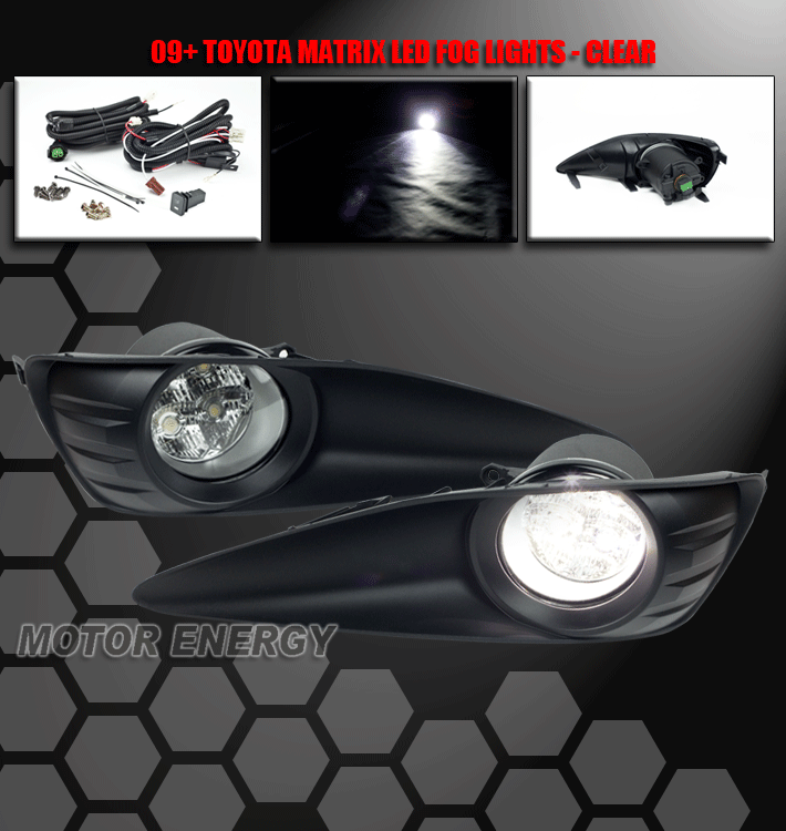New TO1039142 Fog Light Trim for Toyota Matrix 2009-2014