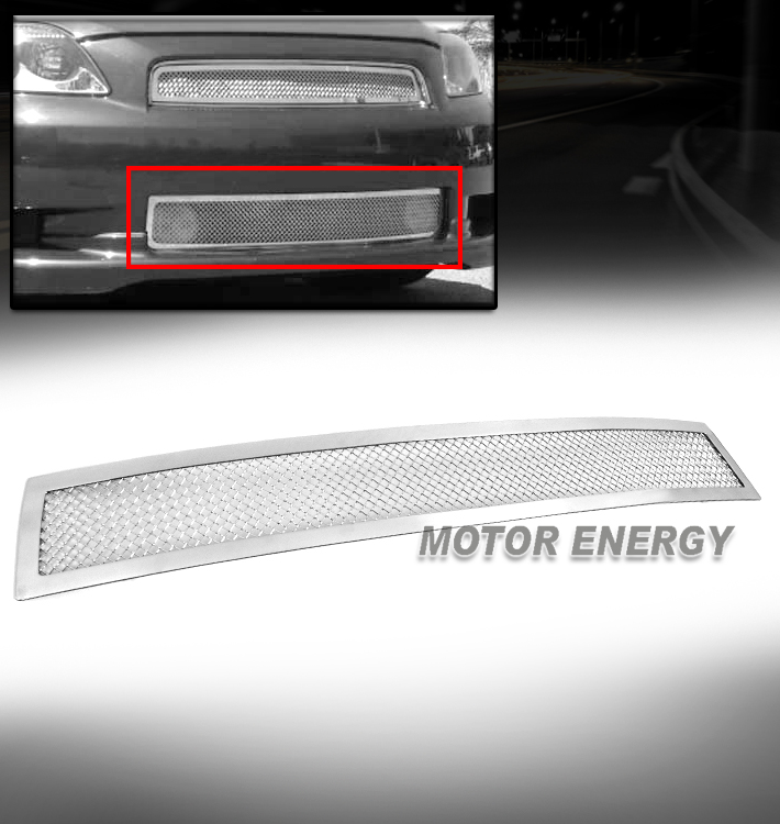 11 12 13 SCION TC FRONT BUMPER LOWER STAINLESS STEEL MESH GRILLE GRILL