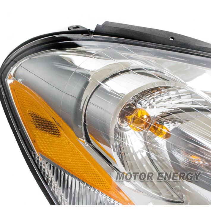 FOR 0611 BUICK LUCERNE CXL CXS REPLACEMENT HEADLIGHT HEADLAMP CHROME
