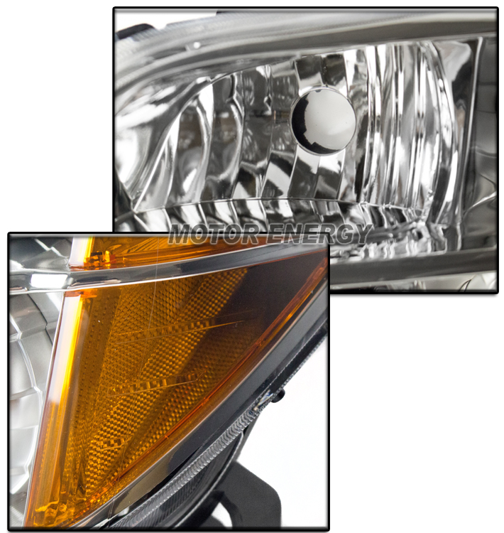 For 2006-2008 Honda Pilot Replacement Chrome Projector Headlight Lamp - Driver Side