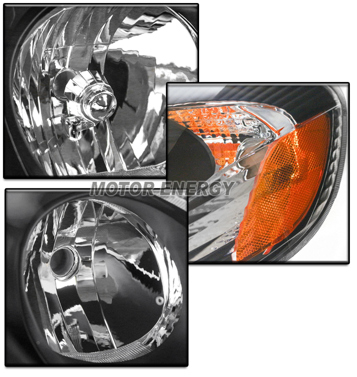 For 2003-2008 Toyota Corolla Replacement Headlights Lamps with 6.25