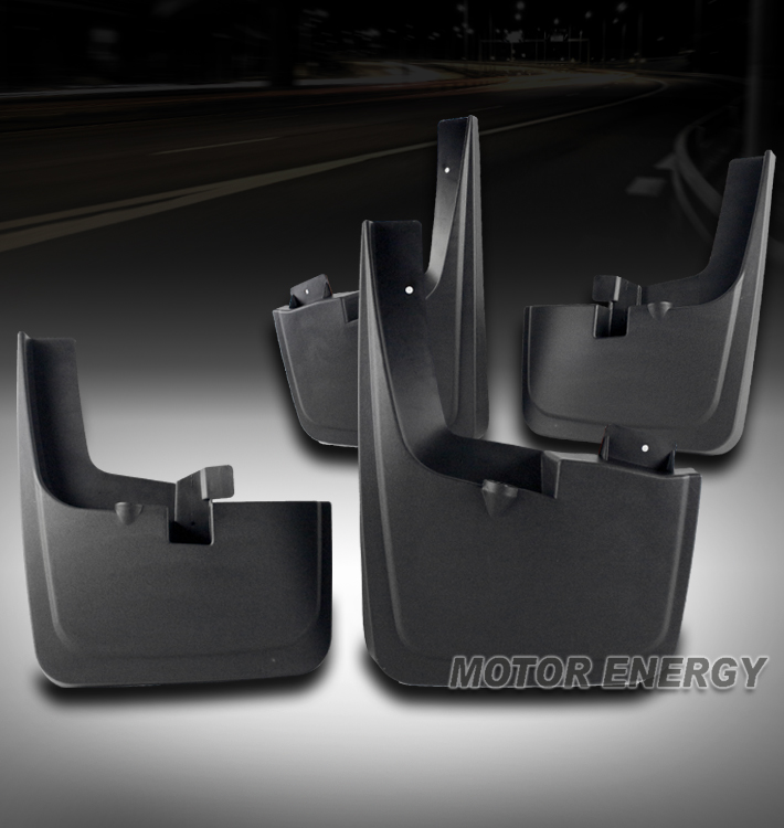 2015-2017 Ford F-150 Mud Flaps Splash Guards - Black