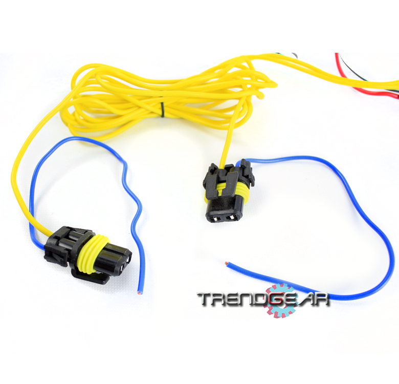 9006 Fog Light Lamp Wiring Harness Kit For 2006