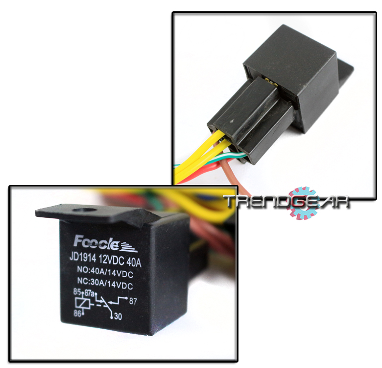 9006 Fog Light Lamp Wiring Harness Kit For 2006