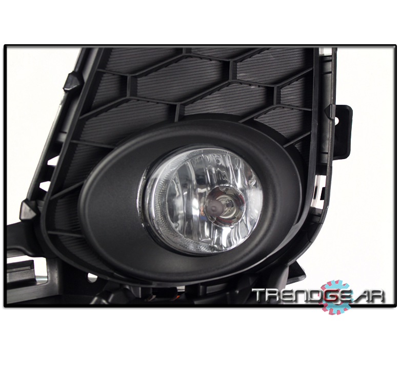 20122013 MAZDA 3 MAZDA3 BUMPER DRIVING FOG LIGHTS CHROME W/8000K HID