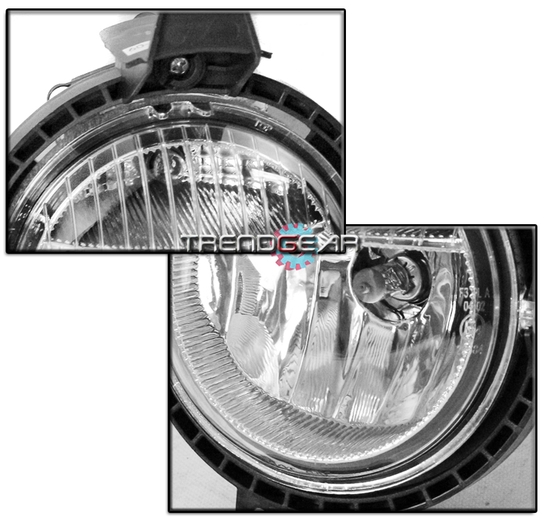 FOR 20072015 MINI COOPER BUMPER REPLACEMENT CHROME FOG LIGHTS LAMP W