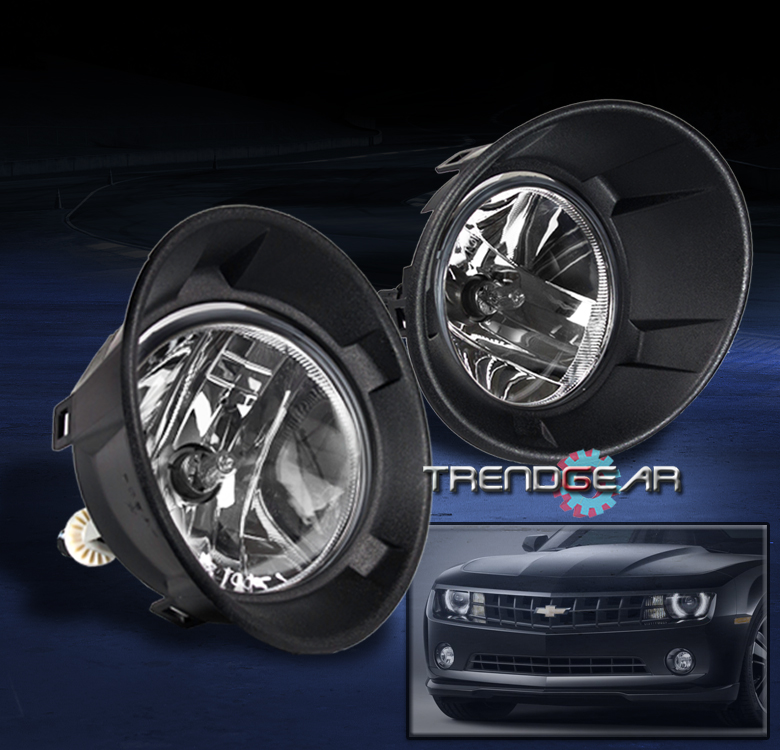 20102013 CHEVY CHEVROLET CAMARO BUMPER DRIVING FOG LIGHTS LAMPS CHROME