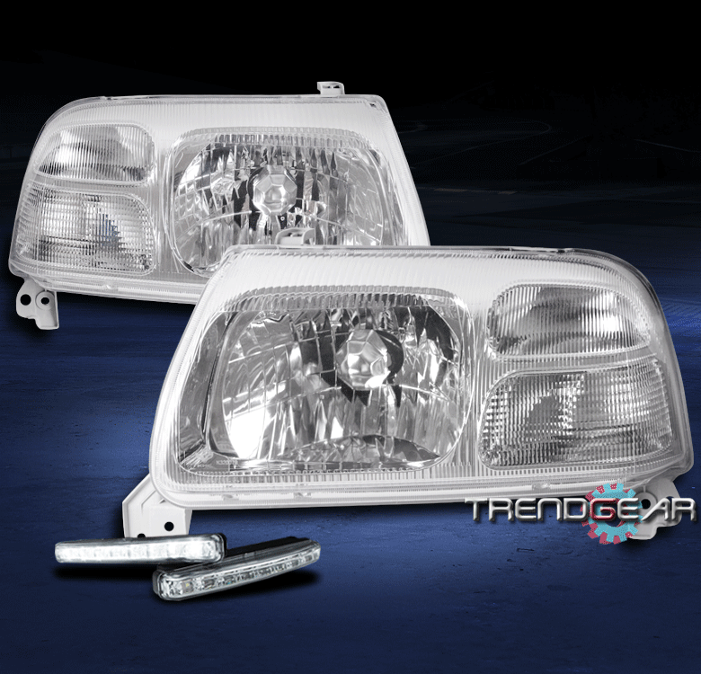 FOR 19992003 SUZUKI GRAND VITARA REPLACEMENT CHROME HEADLIGHTS W/DRL LED SIGNAL eBay FOR 19992003 SUZUKI GRAND VITARA REPLACEMENT CHROME HEADLIGHTS W/DRL LED SIGNAL eBay