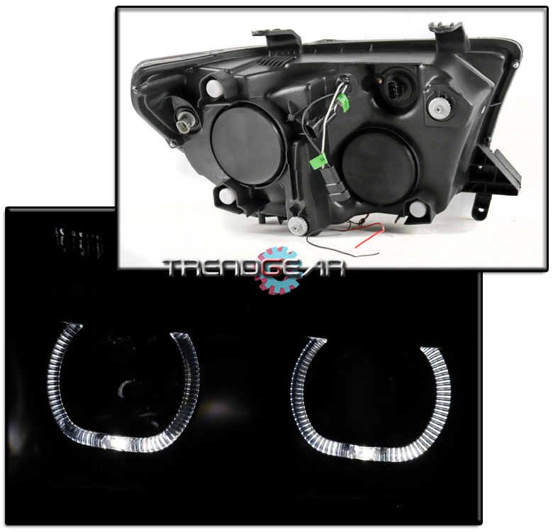 For 2007 2008 Sequoia Halo Black Projector