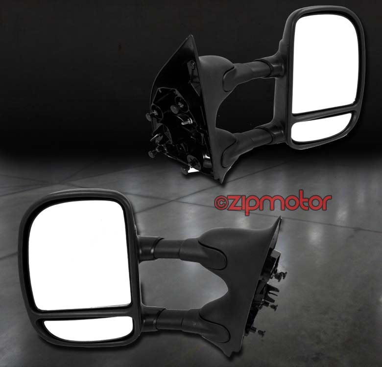 99-07 FORD F250 F350 SUPER DUTY//00-05 EXCURSION TOWING EXTEND MANUAL LED MIRRORS
