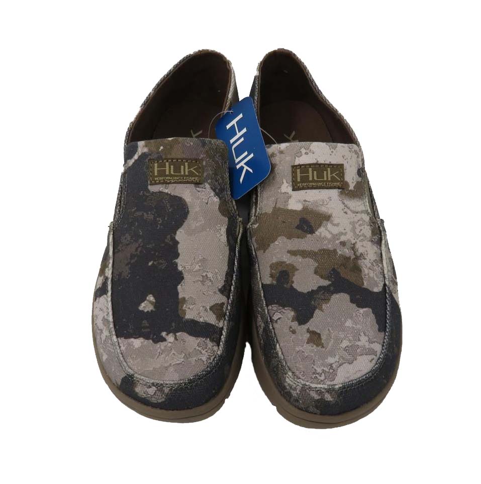 NWT Huk Men/'s Brewster Subphantis Desert Camo Loafer Casual Shoes Size 12 or 13