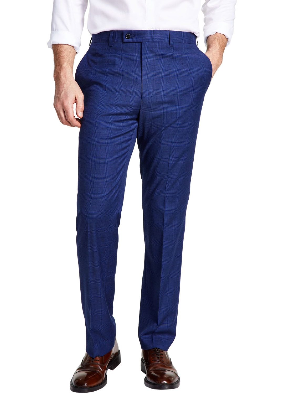 Price Ralph Lauren Dress Slacks Men's Slim-Fit UltraFlex Stretch Solid Suit  Separate Pants