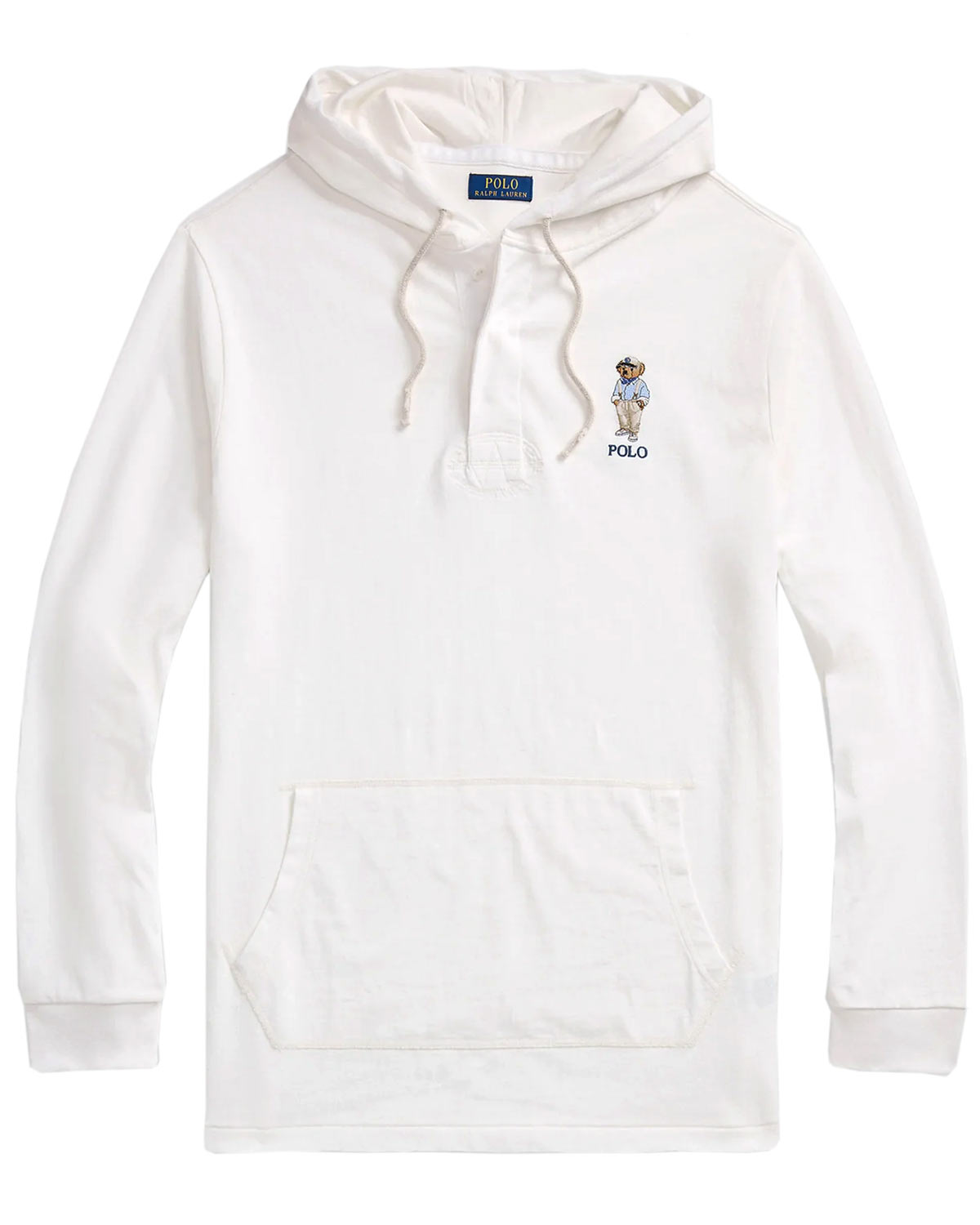 Polo Ralph Lauren Mens Big Tall Polo Bear Jersey Rugby Hoodie