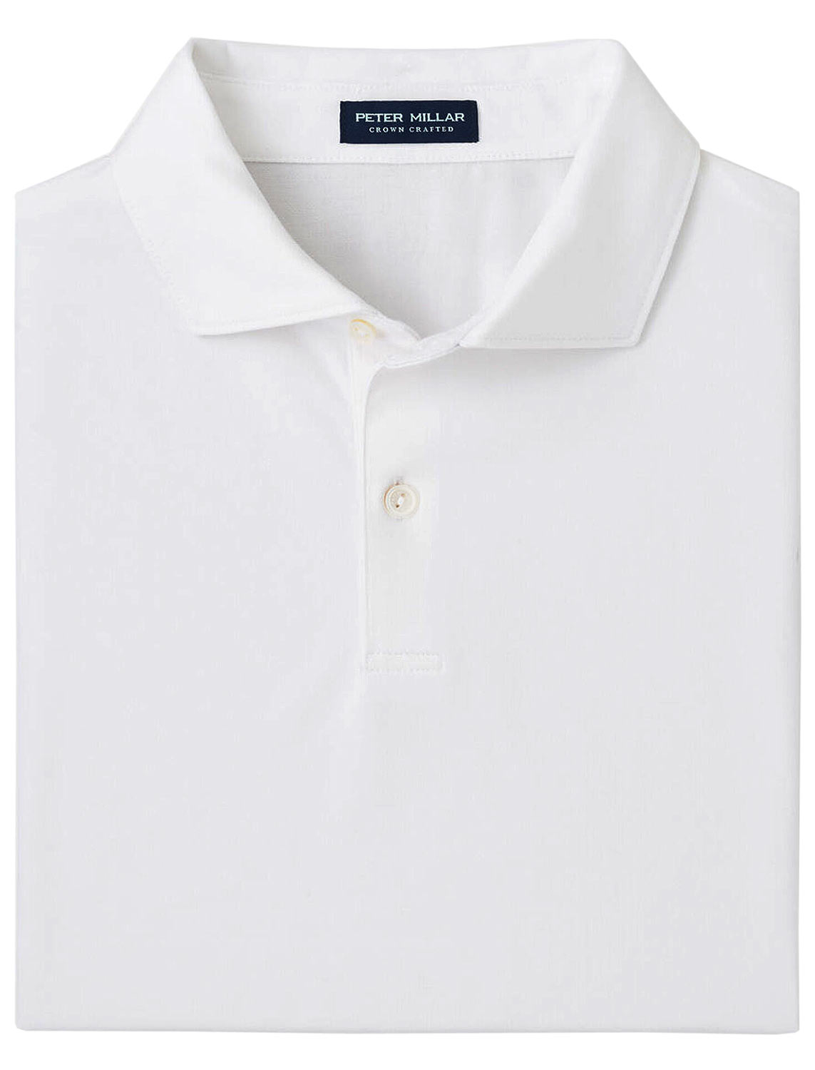Peter Millar Mens Albatross Pima Cotton Blend Polo Shirt X-Large White NWT