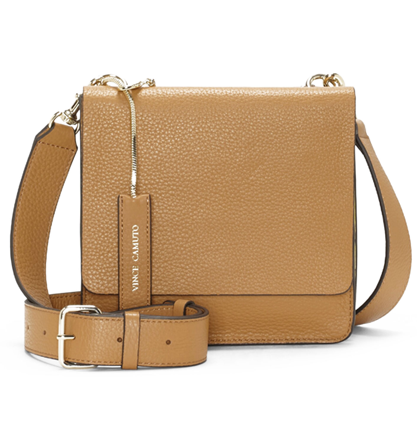 Vince Camuto Womens Silas Crossbody Bag Pink Flagstone NWT