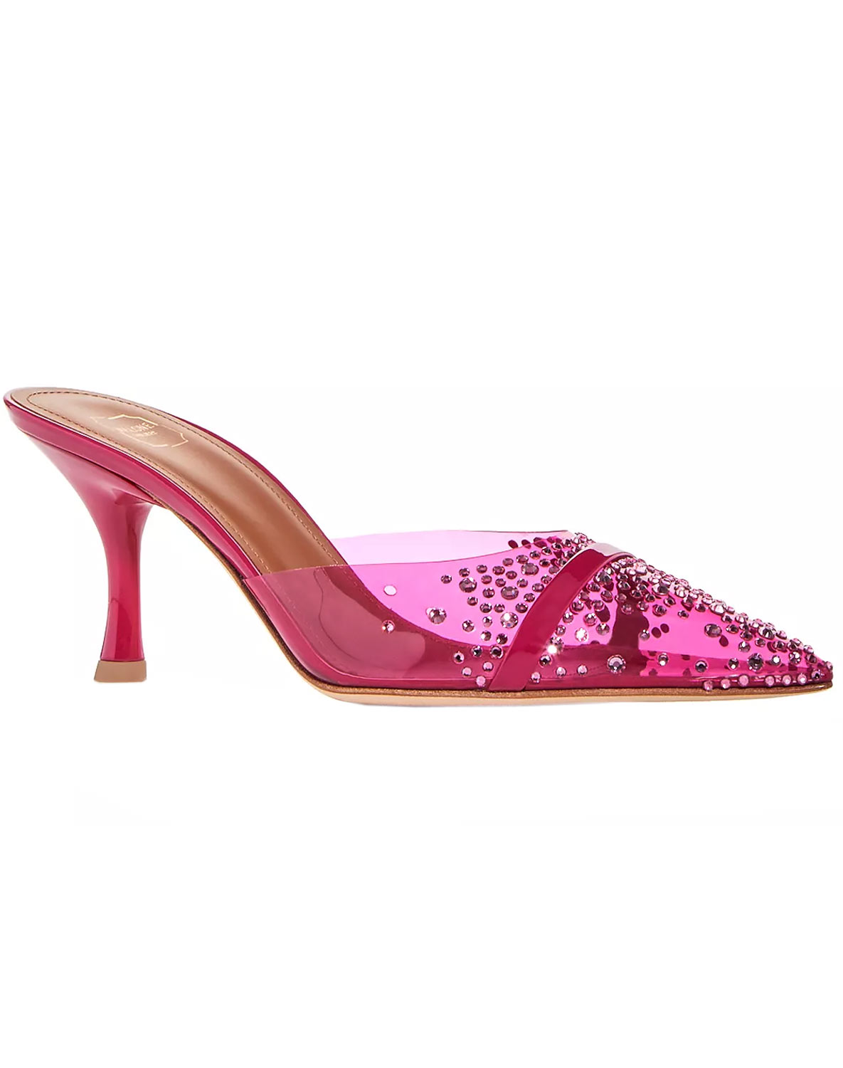 Malone Souliers Womens Joella Crystal-Embellished Mules 37