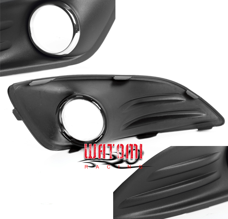 1418 FORD FIESTA S SE BUMPER DRIVING FOG LIGHT LAMP CHROME W/BULB+COVER+SWITCH eBay