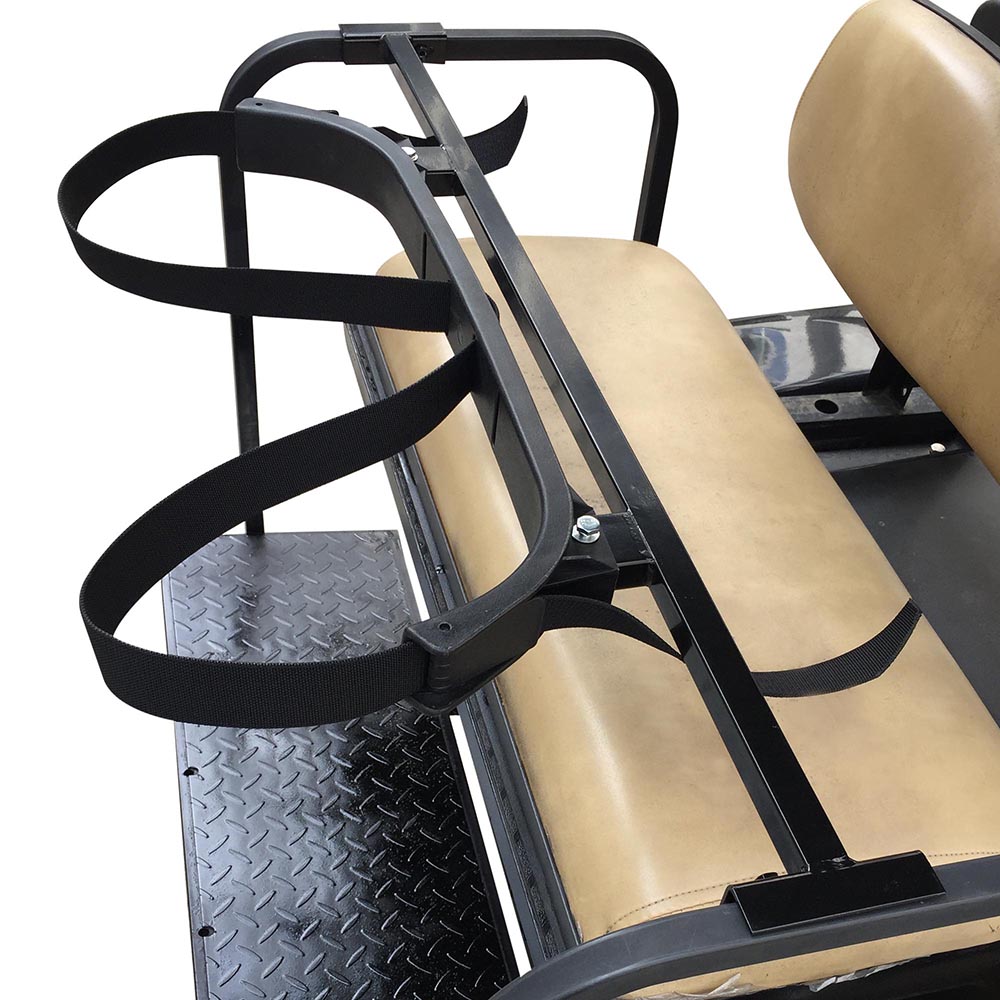 Universal Golf Bag Holder Bracket Attachment Cart Rear Seat EZGO Club