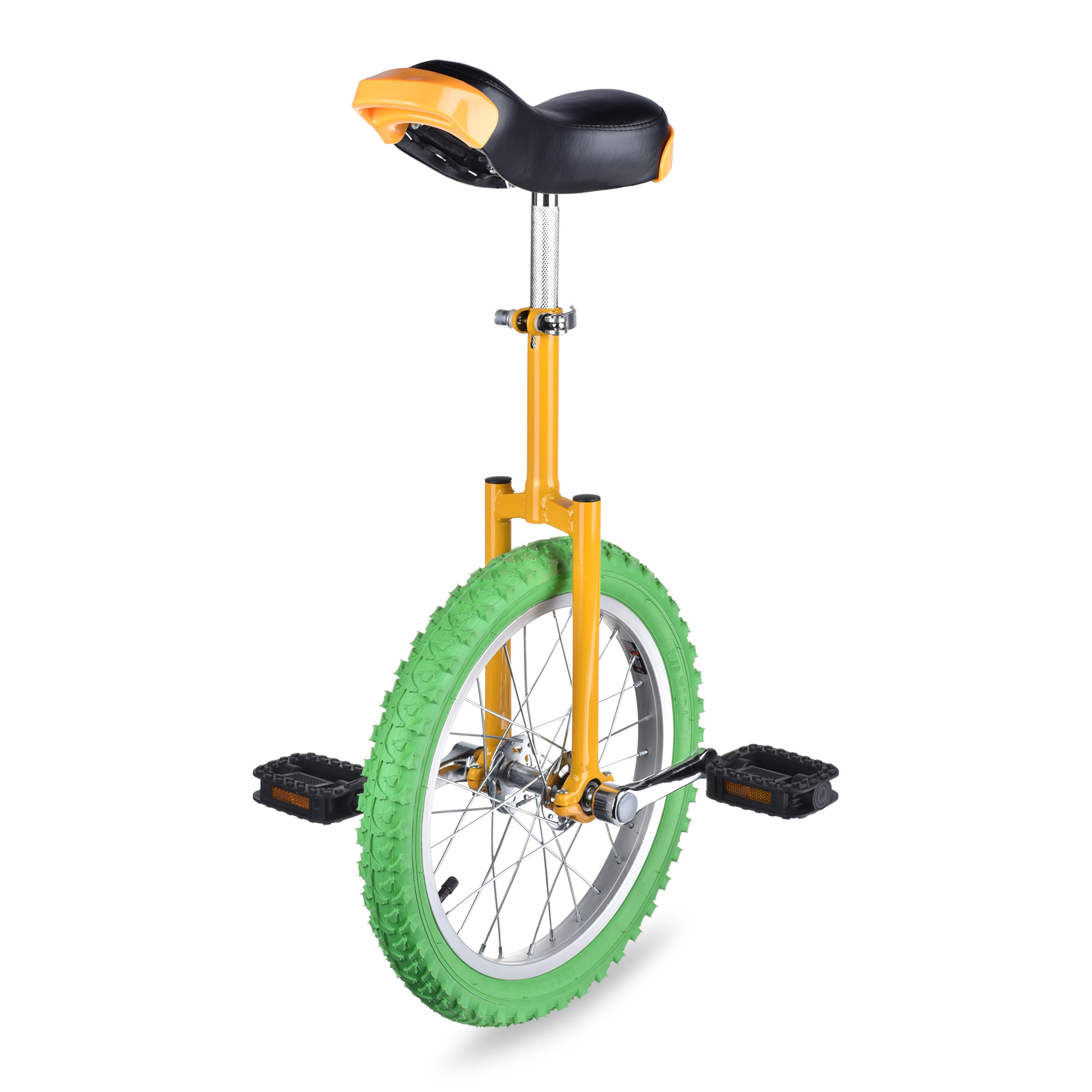 16 In Wheel Outdoor Unicycle Adjustable Seat Exercise Bicycle