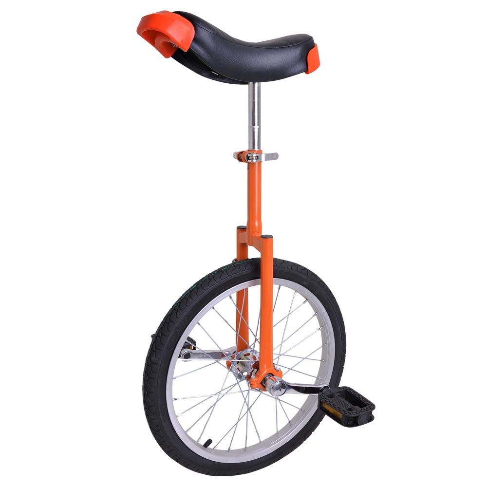 Unicycle 18/" Mountain Wheel Butyl Tire 2.125/" Uni-Cycle Chrome Cycling Exercise