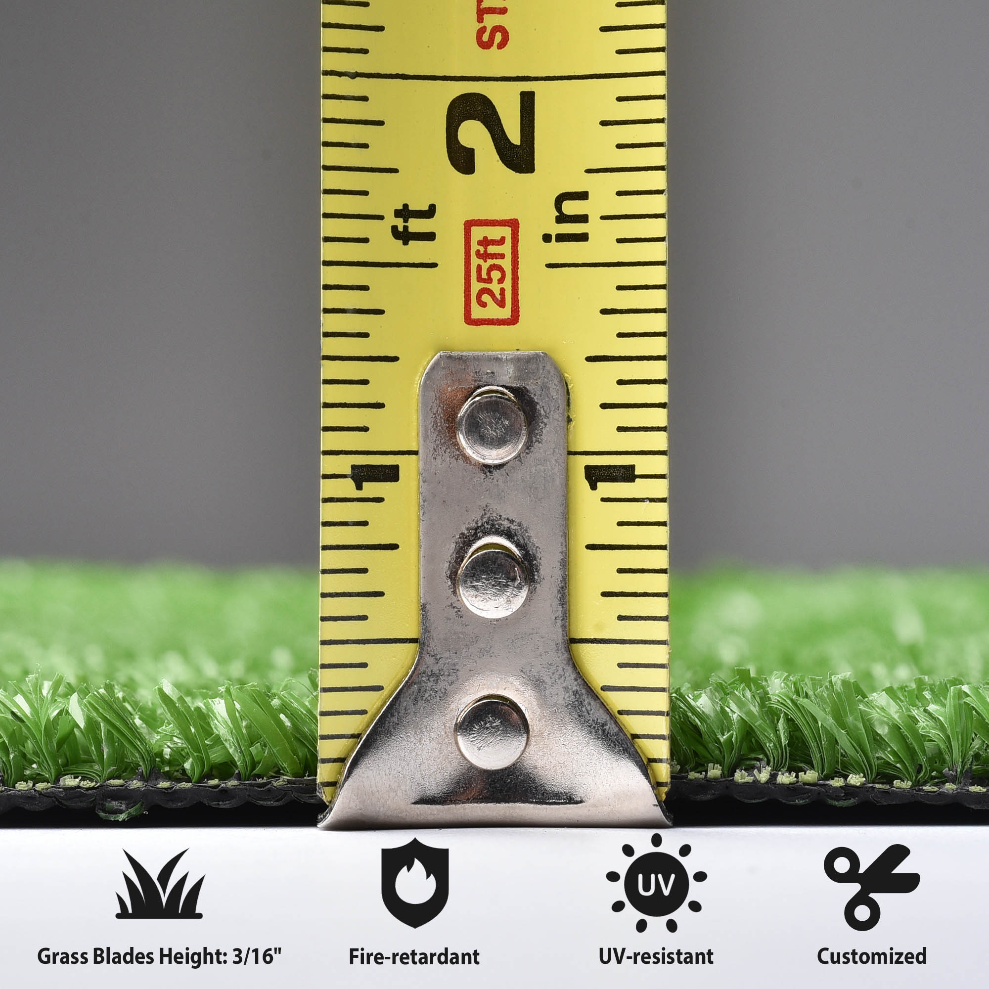 33x3ft Synthetic Turf Artificial Grass Mat Landscape Fake Lawn Pet Dog Garden - Picture 9 of 12