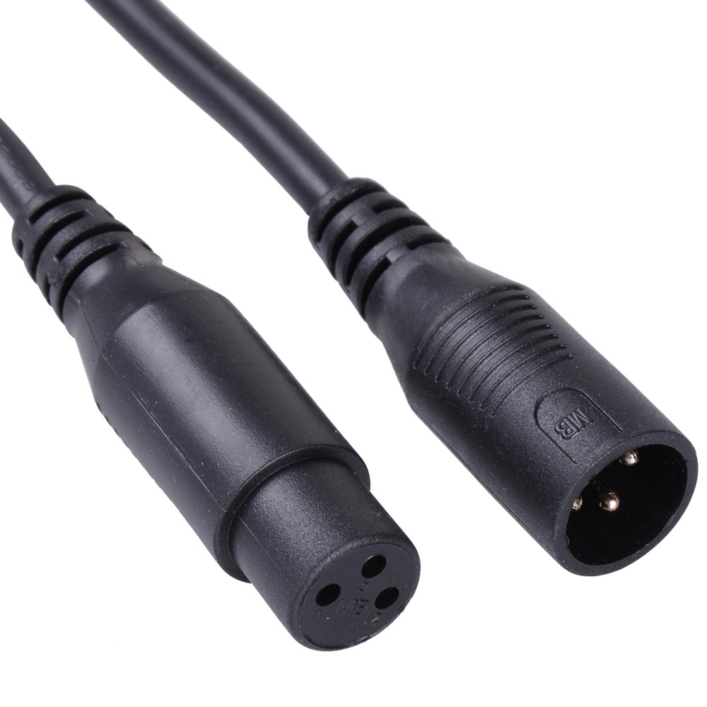 Flexible Dmx Cable, 6.5Ft 2 Meters 3 Pin Signal Cables Xlr