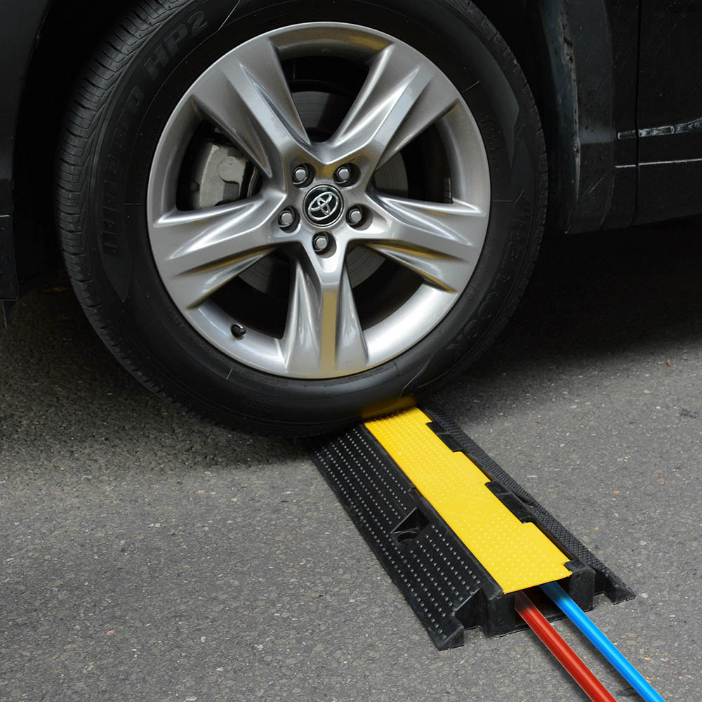 Vehicle Electrical Wire Cable Cover Ramp Warehouse Cord Protector