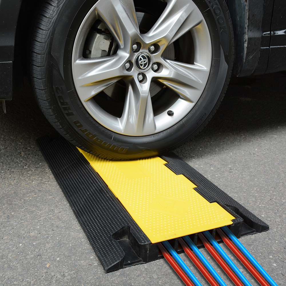 Vehicle Electrical Wire Cable Cover Ramp Warehouse Cord Protector