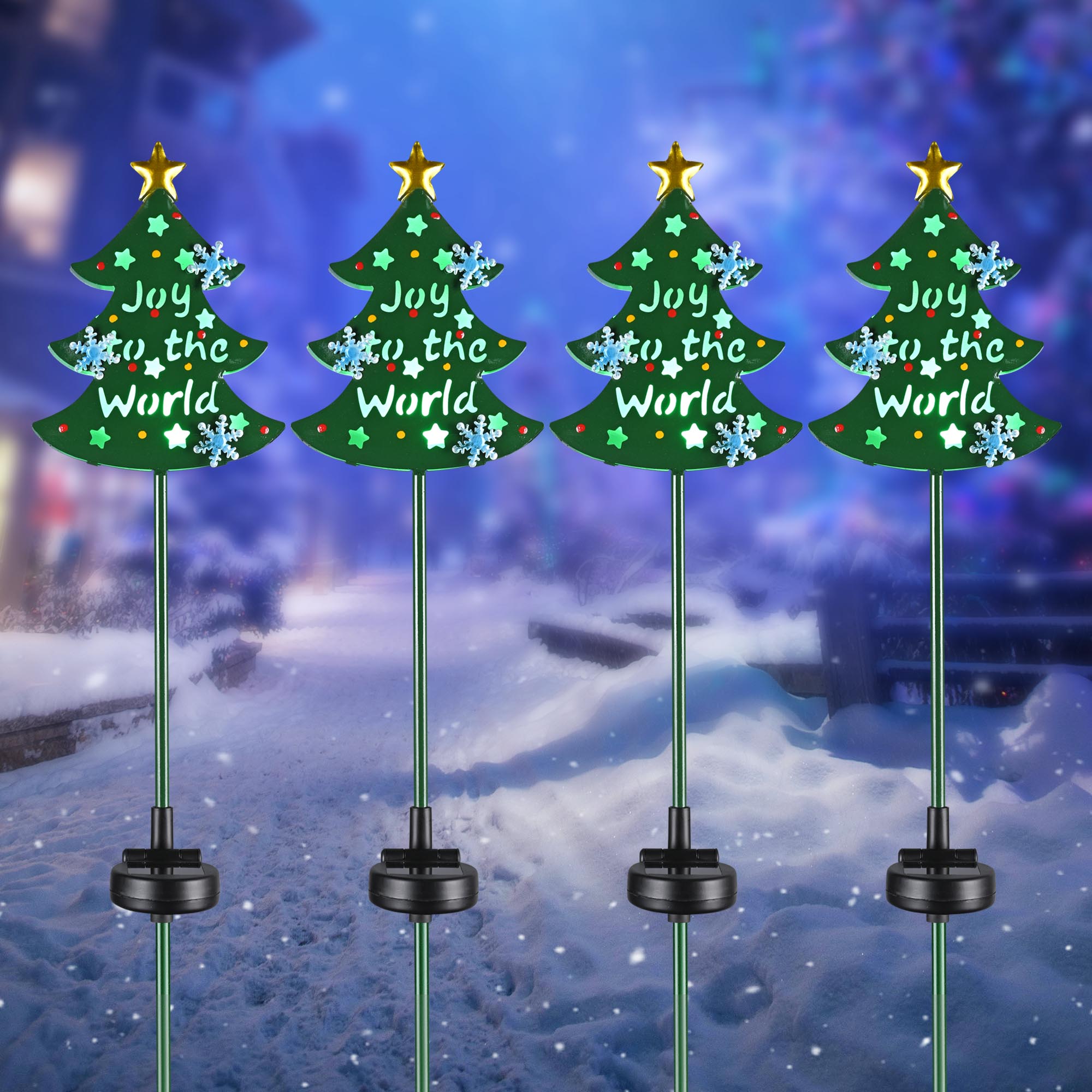 Stake Lights LED Pathway Garden Christmas Decor Outdoor 2/4/8/12 Pack - Picture 16 of 85