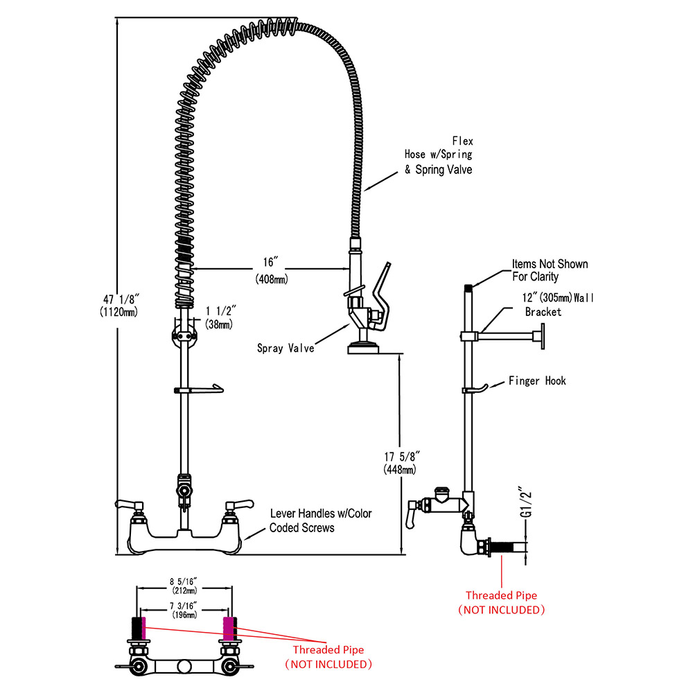 New Commercial Kitchen Restaurant Pre Rinse Faucet Swivel | new commercial kitchen restaurant pre rinse faucet swivel New Commercial Kitchen Restaurant Pre Rinse Faucet Swivel | new commercial kitchen restaurant pre rinse faucet swivel