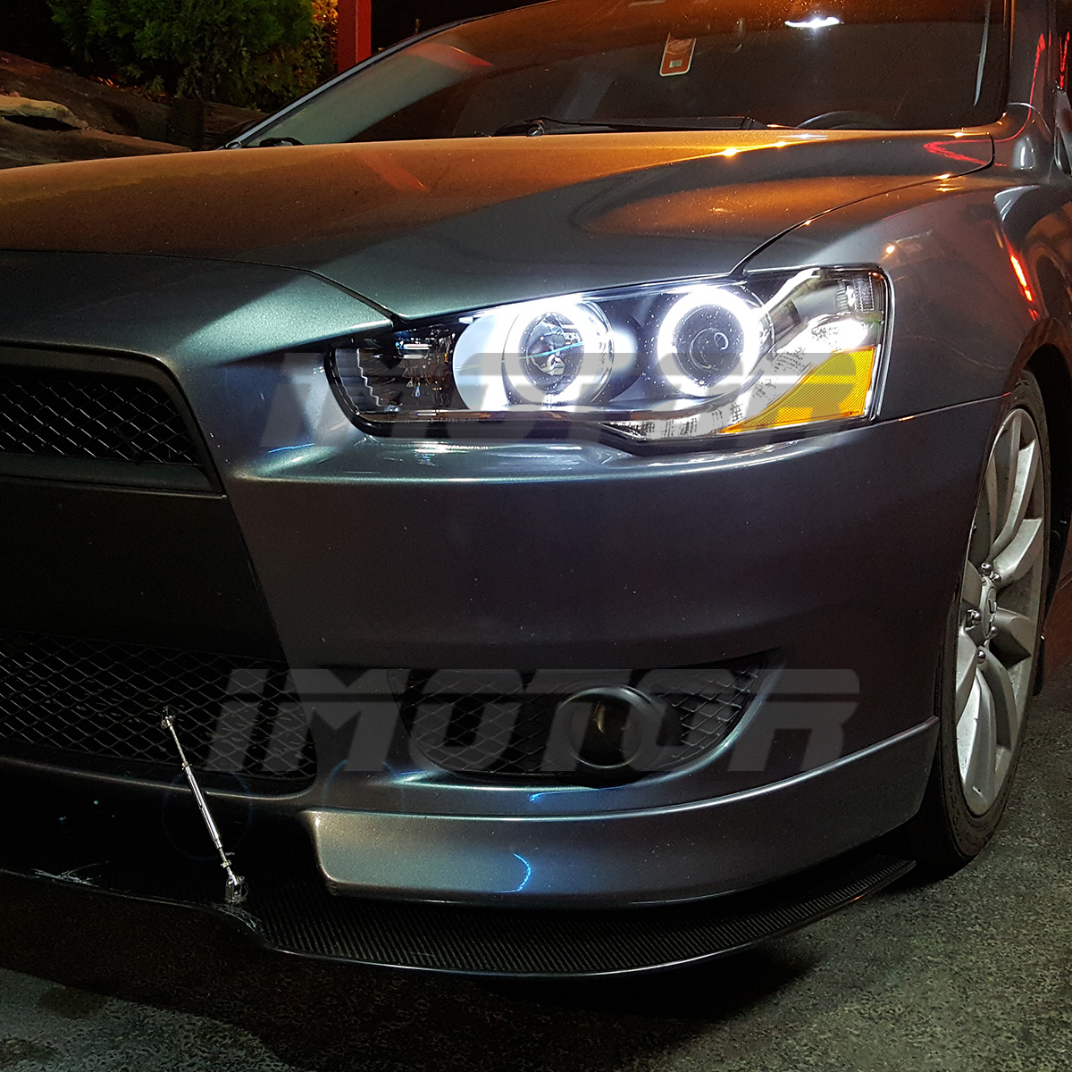[Dual CCFL Halo] 20082016 Mitsubishi Lancer EVO X LED DRL Projector