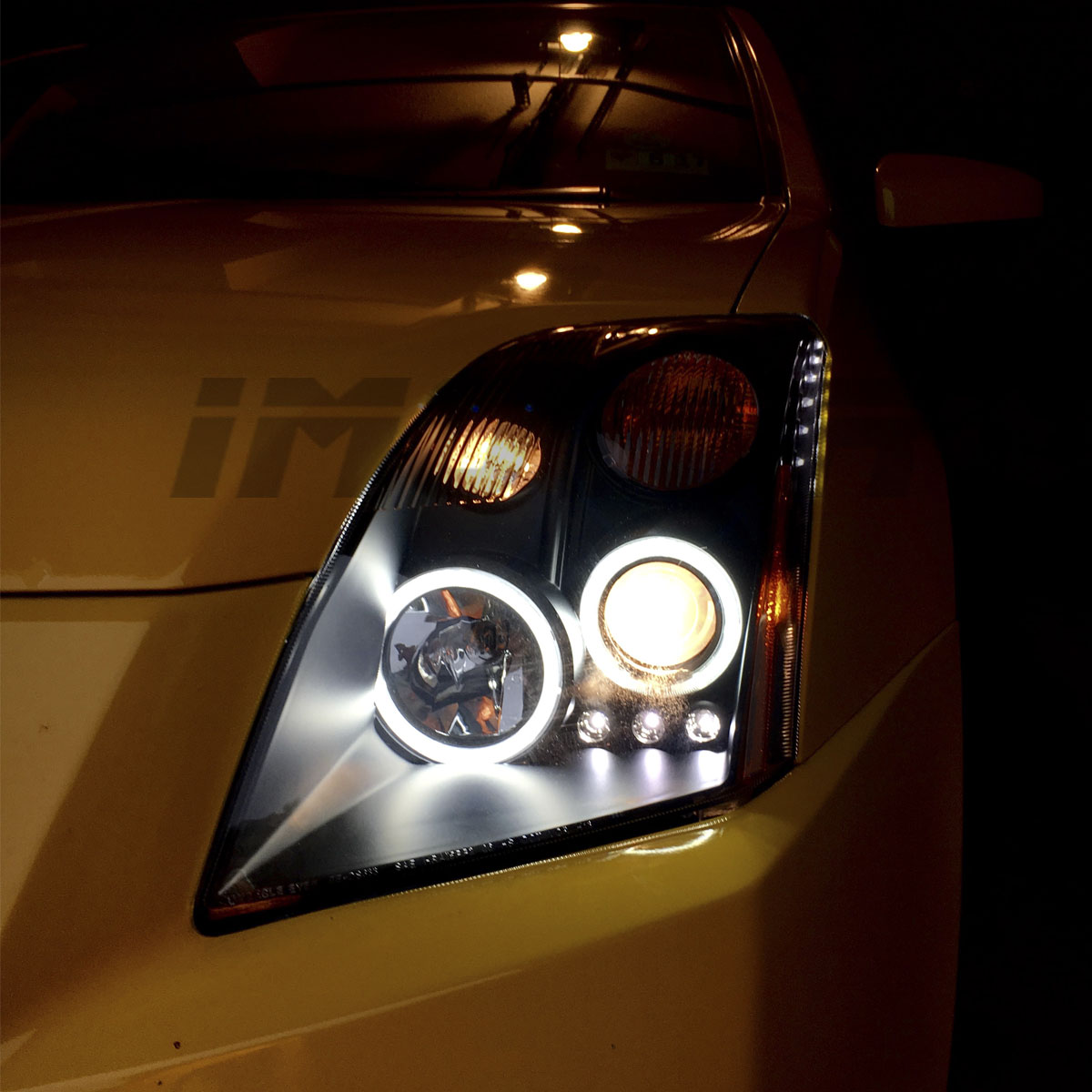 [Dual CCFL Halo] For 2007 2008 2009 2010 Nissan Sentra LED Projector