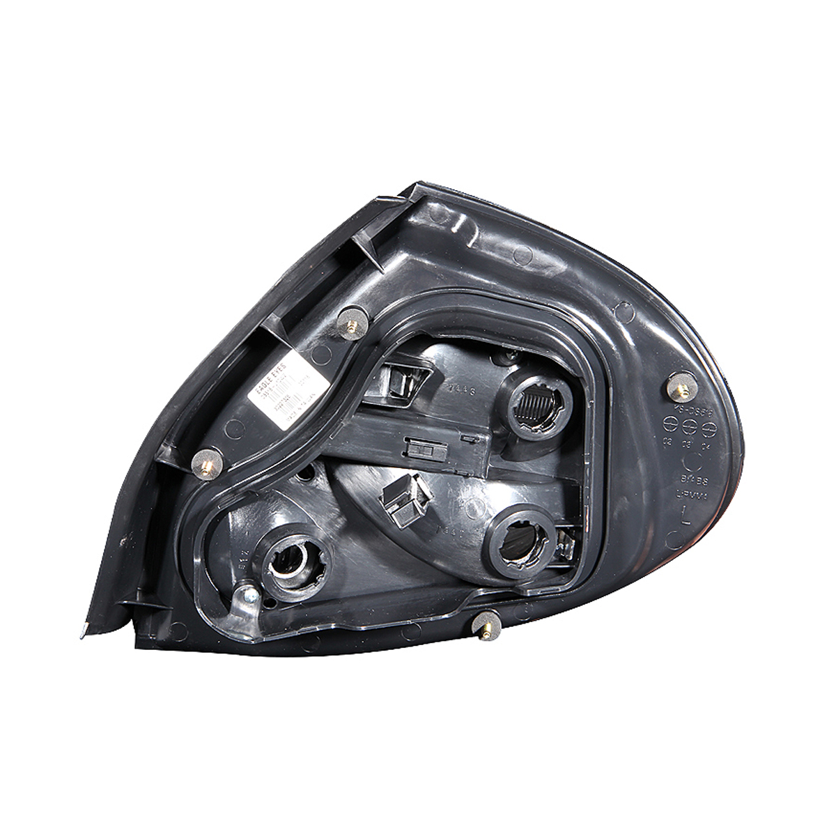 For 2002 2003 Nissan Maxima Black Rear Brake Tail Lights Lamps Pair eBay