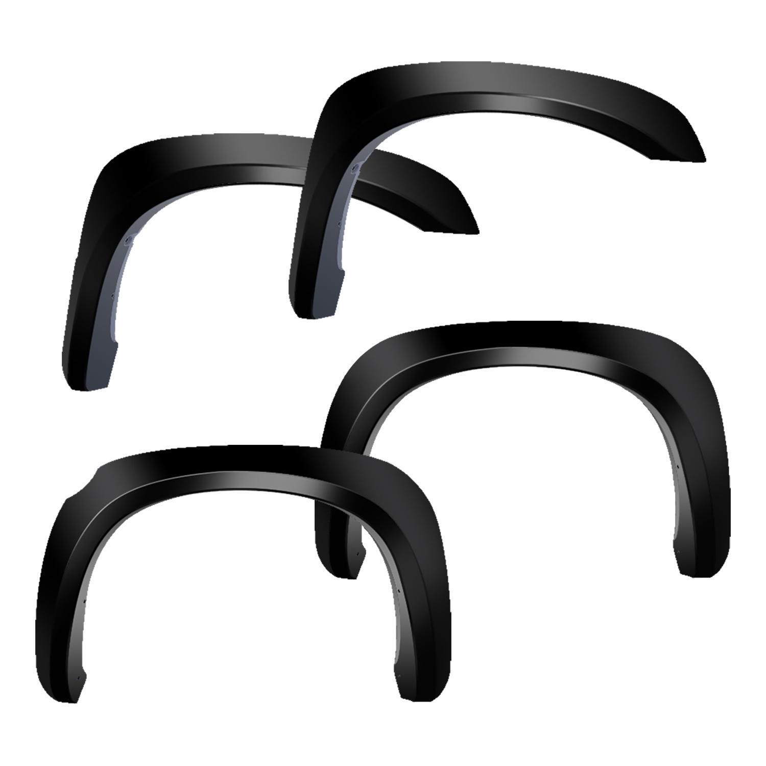 thumbnail image 2 of Black Factory Style Pocket Fender Flares For 2005-2011 Dodge Dakota - Set Of 4 By Modifystreet 2 of 5