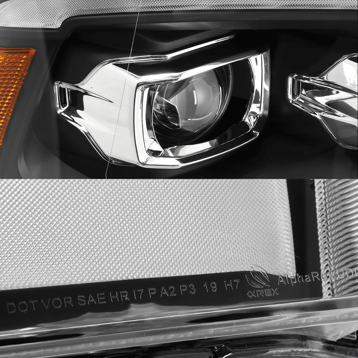AUTOWIKI LED DRL Projector Headlights – For 2009-2018 Dodge Ram 1500 2500 3500