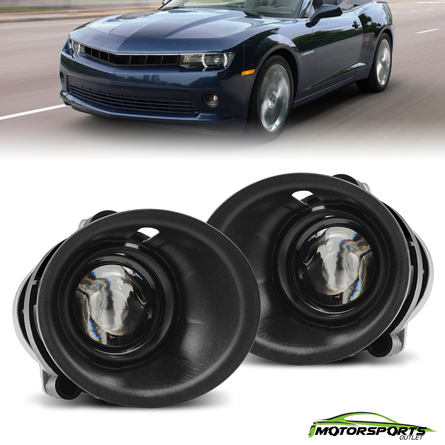 Waltyotur 1 Pair Fog Lights Assembly Replacement For 2017-2020 Chevy Trax Clear Lens With Bulbs - View #3